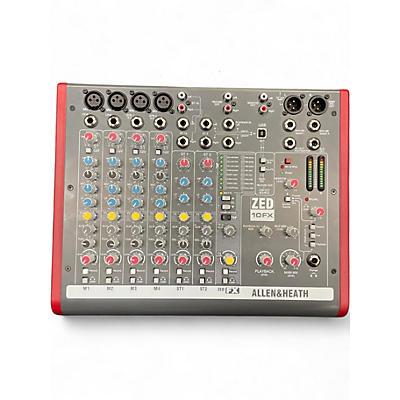 Used Allen & Heath ZED10FX Unpowered Mixer