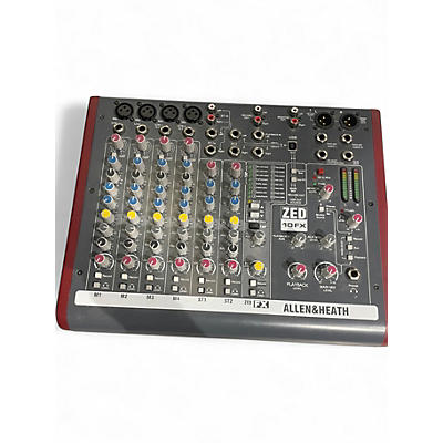 Used Allen & Heath ZED10FX Unpowered Mixer