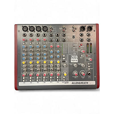 Used Allen & Heath ZED10FX Unpowered Mixer