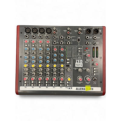Used Allen & Heath ZED10FX Unpowered Mixer