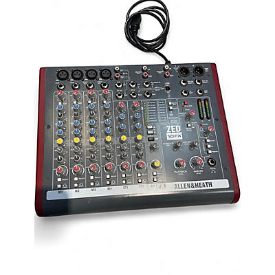 Used Allen & Heath ZED10FX Unpowered Mixer