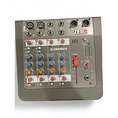 Used Allen & Heath ZED6 Unpowered Mixer