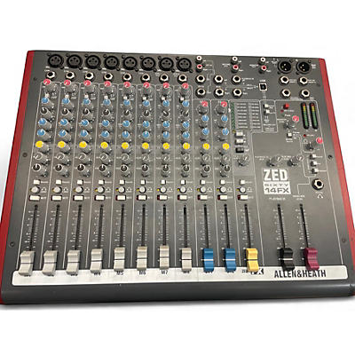 Used Allen & Heath ZED6014FX Unpowered Mixer