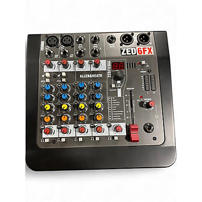 Used Allen & Heath ZED6FX Unpowered Mixer