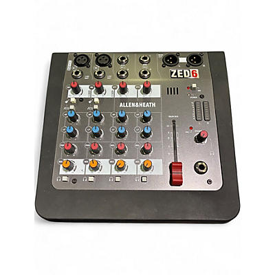 Used Allen & Heath ZED6X Powered Mixer