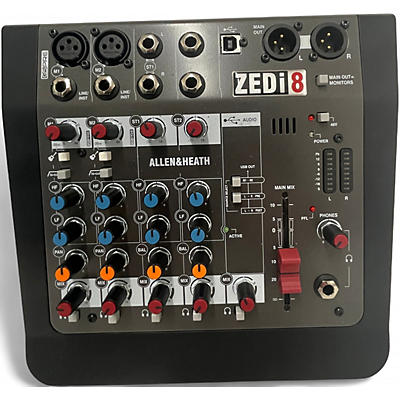 Used Allen & Heath ZEDi8 Unpowered Mixer