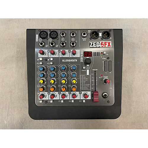 Allen & Heath Used Allen & Heath Zed6fx Unpowered Mixer