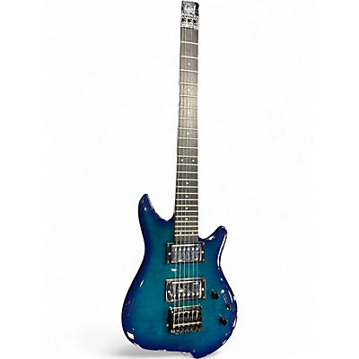 Used Alp LEAF Blue Solid Body Electric Guitar