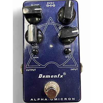 Used Alpha Omicron DEMONFX Effect Pedal