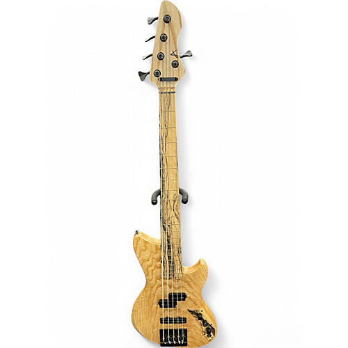 Used Alpher Custom Mako Natural  Electric Bass Guitar Natural