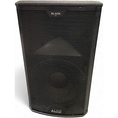 Used Alto Black 12in 2-Way Loudspeaker 2400W With Wireless Connectivity Powered Speaker
