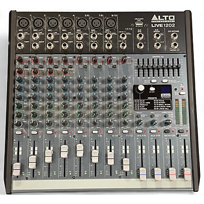 Used Alto LIVE 1202 12-Channel 2-Bus Unpowered Mixer