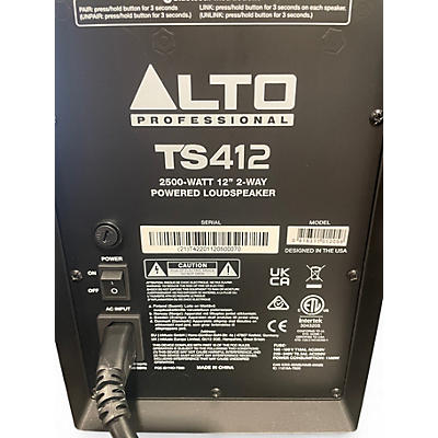 Used Alto TS412 Powered Speaker