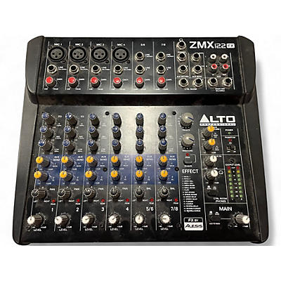 Used Alto ZMX122FX 8-Channel Unpowered Mixer