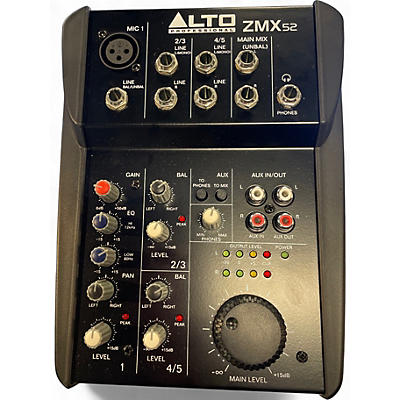 Used Alto ZMX52 5-Channel Unpowered Mixer