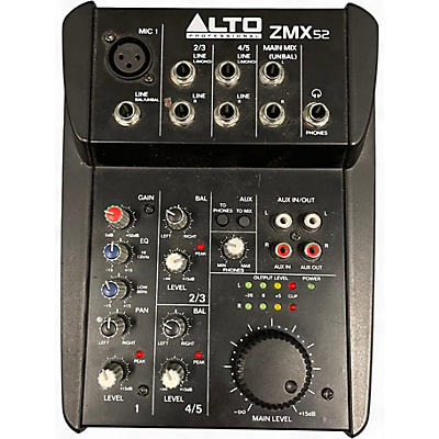 Used Alto ZMX52 5-Channel Unpowered Mixer