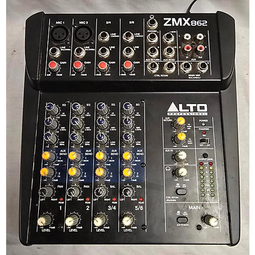 Alto Used Alto ZMX862 6-Channel Unpowered Mixer