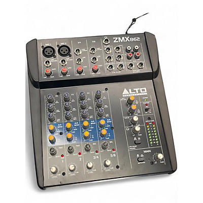 Used Alto ZMX862 6-Channel Unpowered Mixer