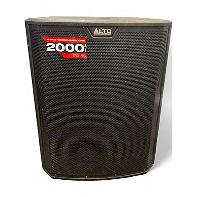 Used Alto ts 318s Powered Subwoofer