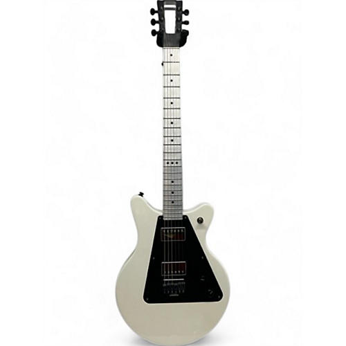 Used Aluminati Nebula DX House Of Kolor Pearl White Solid Body Electric Guitar House of Kolor Pearl White