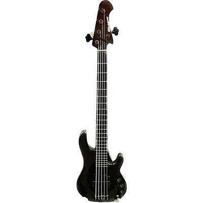 Used Alusonic DJAH60 Black Electric Bass Guitar