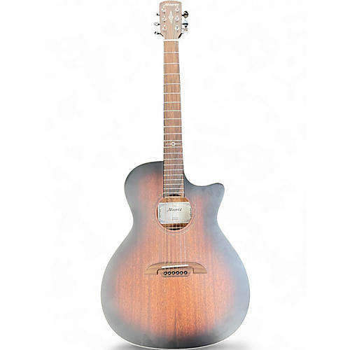 Used Alvares AG660CE2 Natural Acoustic Electric Guitar Natural