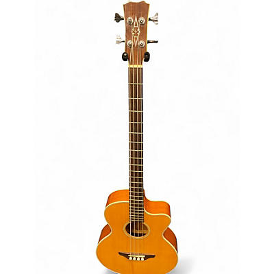Used Alvarez 4070 Natural Acoustic Bass Guitar