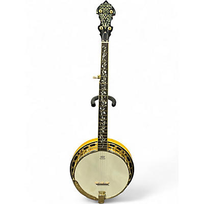 Used Alvarez 5 STRING BANJO Natural Banjo