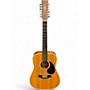 Used Alvarez 5021 Natural 12 String Acoustic Guitar Natural