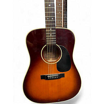 Used Alvarez 5025 2 Color Sunburst Acoustic Guitar