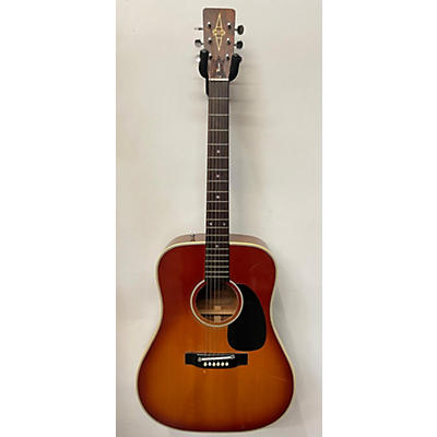 Alvarez Used Alvarez 5025 Cherry Sunburst Acoustic Guitar