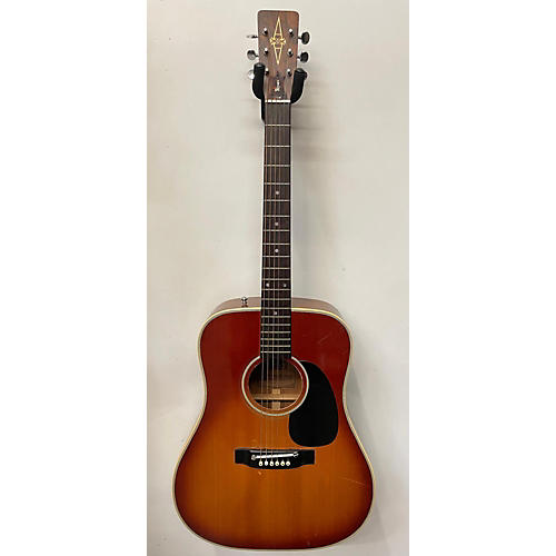 Alvarez Used Alvarez 5025 Cherry Sunburst Acoustic Guitar Cherry Sunburst