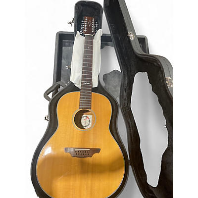Used Alvarez 5037 Natural 12 String Acoustic Electric Guitar