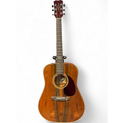 Used Alvarez 5040 KOA Dark Natural Acoustic Guitar