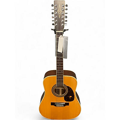 Used Alvarez 5054 Antique Natural 12 String Acoustic Guitar