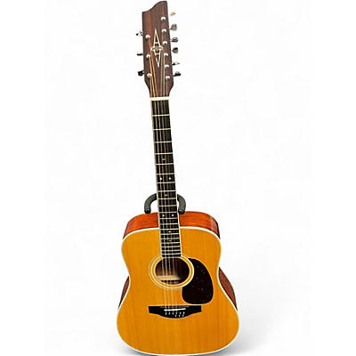 Used Alvarez 5058 12-STRING Natural 12 String Acoustic Guitar