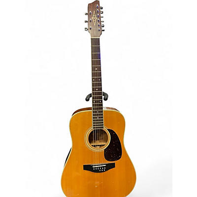 Used Alvarez 5058 Natural Acoustic Guitar