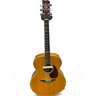 Used Alvarez 5072 Natural Acoustic Electric Guitar