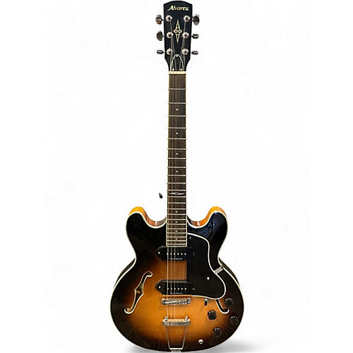 Used Alvarez AAT32 Tobacco Sunburst Hollow Body Electric Guitar Tobacco Sunburst