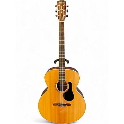 Used Alvarez ABT60 Artist Series Baritone Natural Acoustic Guitar