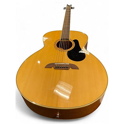 Used Alvarez ABT60 Baritone Natural Acoustic Guitar