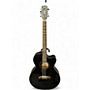 Used Alvarez ABT60CE 8-String Baritone Black Acoustic Electric Guitar Black