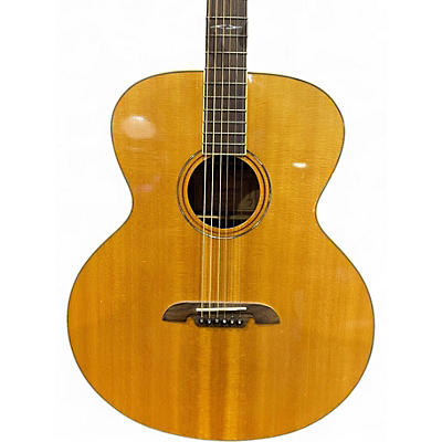 Used Alvarez ABT60E Artist Series Baritone Natural Acoustic Electric Guitar