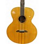 Used Alvarez ABT60E Artist Series Baritone Natural Acoustic Electric Guitar Natural