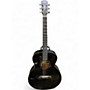 Used Alvarez ABT610EBK Baritone Black Acoustic Electric Guitar Black