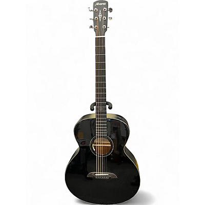 Used Alvarez ABT610EBK Black Acoustic Electric Guitar