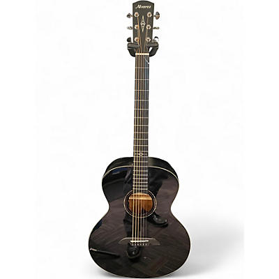 Used Alvarez ABT610EBK Black Acoustic Electric Guitar