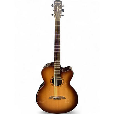 Used Alvarez ABT710 2 Tone Sunburst Acoustic Electric Guitar