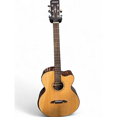 Used Alvarez ABT710 BARITONE ELITE Natural Acoustic Electric Guitar