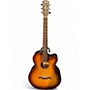 Used Alvarez ABT710CE Amber Acoustic Electric Guitar Amber